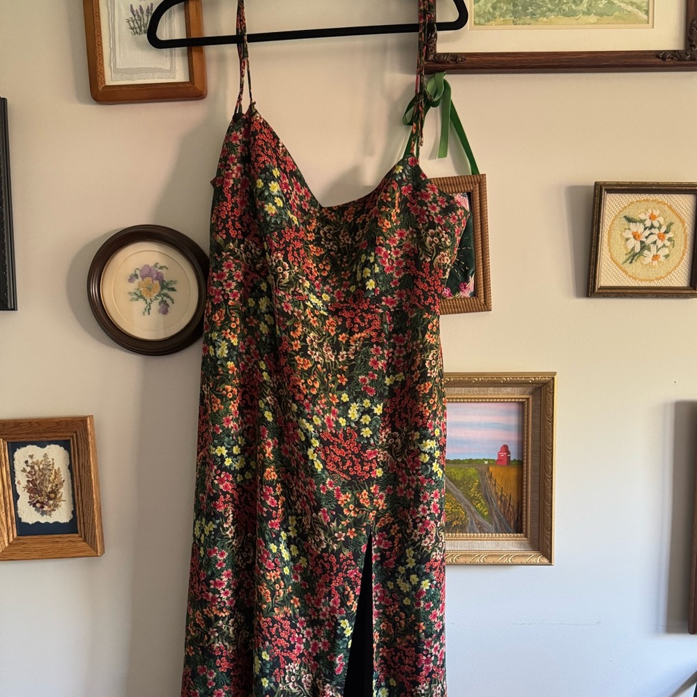 Park & Fifth Floral Midi Dress - Multicolor